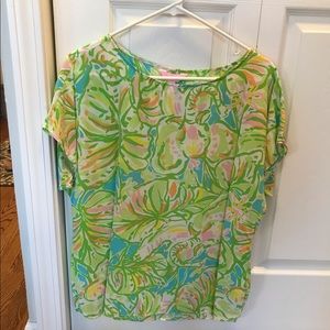 Lily Pulitzer Short Sleeve Top